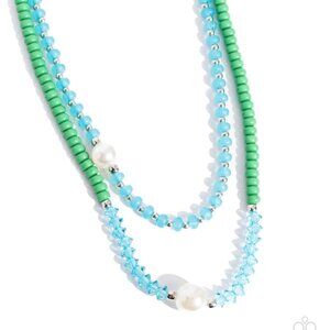 Multicolored Masquerade - Green